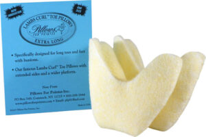 Extra Long Lambs Curl Toe Pillows<sup>®</sup>